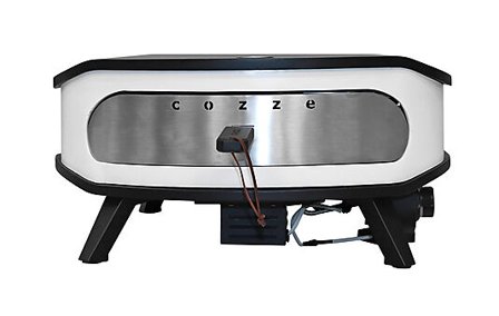 COZZE Pizzaovn Rotate 17" med roterbar pizzastein%2C LED-lys og dø