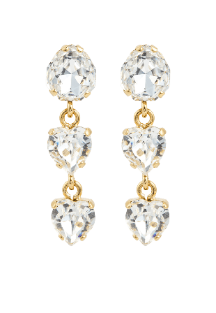 Caroline Svedbom LOVE EDIT EARRINGS Örhängen Dam Guld ONESIZE