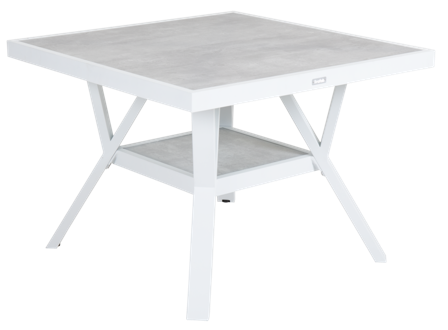 Brafab Samvaro High Soffbord Vit, Utemöbler