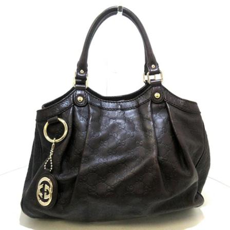 Gucci Vintage - Vintage Väskor - Brun - Dam - Storlek: One Size, Dam, Storlek: ONE SIZE