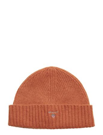 Unisex. Wool Lined Beanie Accessories Headwear Beanies Orange GANT