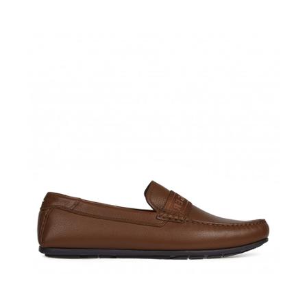 Tommy Hilfiger Instappers , Bruin , Heren , Maat: 44 EU Instappers & Slip ons