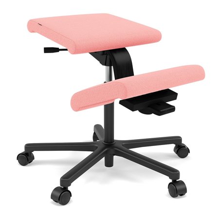Varier Furniture Wing - Pink Wool - Black base