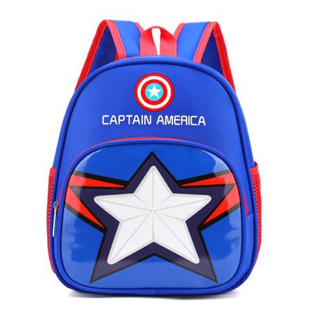 Toddler Pojkar Ryggsäck Tecknad Skolväska Dagis Ryggsäck Royal Blue