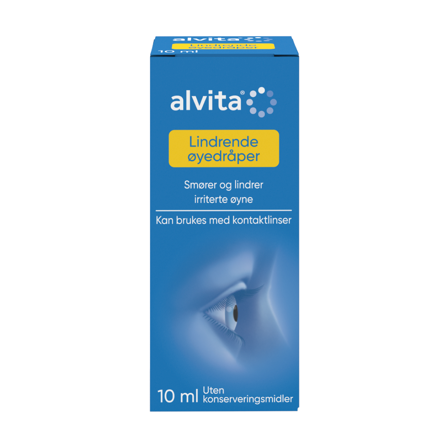 Alvita Lindrende Øyedråper, 10 ml