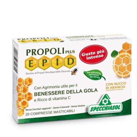 Propoli Epid Plus Arancia 20 Compresse Masticabili