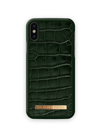 Croco Case iPhone X Evergreen Croco