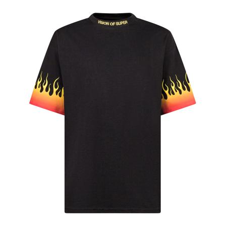 Vision OF Super, T-shirt Zwart, Heren, Maat:M
