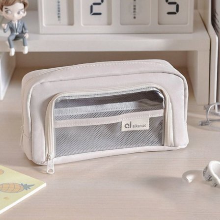 Pencil Taske Pen Etui BEIGE