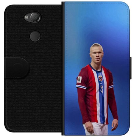 Kompatibelt Lommeboketui til Sony Sony Xperia XA2 Erling Haaland Manchester City Norge fotball angriper toppspiller utrolig målproduksjon kraftig ras