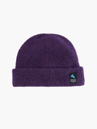 Klättermusen Runa Beanie Unisex - Black Plum - One Size