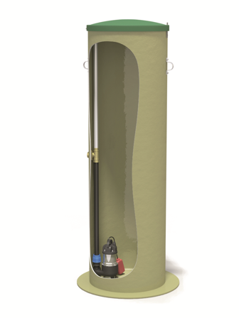 BAGA 60-200 Pumppuasema, Vesi