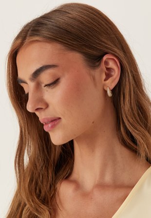 BY JOLIMA - Toscana Crystal Earring - Gold