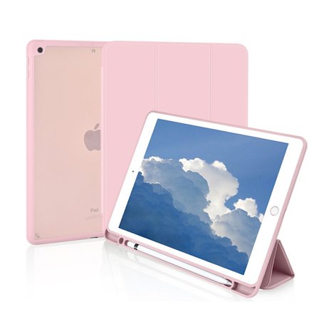 Stilrent skal för iPad Air7 2025 Edition 13" Babyrosa Transparent