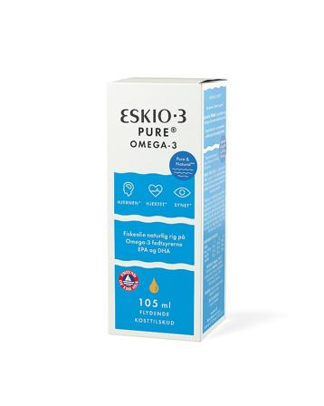 Eskio-3 Pure Omega-3 105 ml, Helse & Madvarer, Kosttilskud, Fiskeolie & Omega 3
