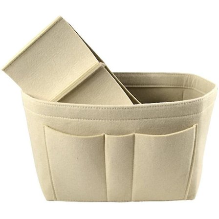 Filt Handväska Organizer Kvinnor Interiör Organizer Handväska Förvaring