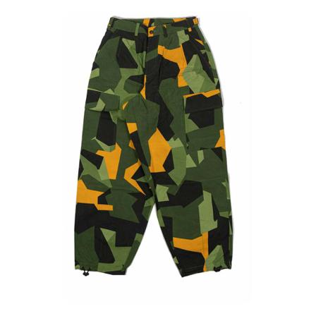 Universal Works, Wide Trousers Groen, Heren, Maat:W32
