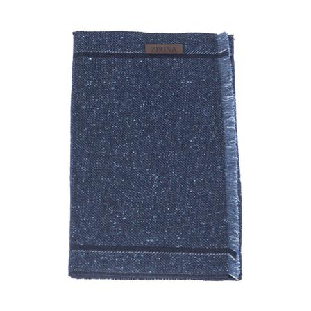 Ermenegildo Zegna, Scarves Zwart, Heren, Maat:ONE Size