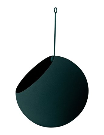 AYTM Globe Hanging Flowerpot - Green - 17X28CM