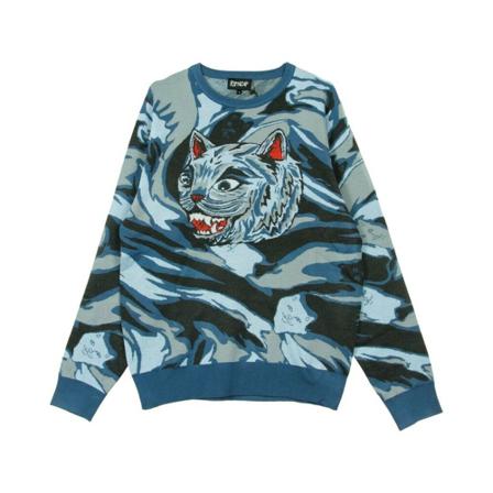 Ripndip - Tröjor - Blå - Herr - Storlek: L, Herr, Storlek: L