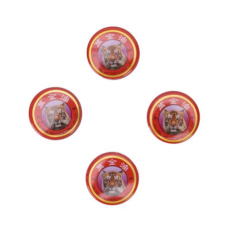 Golden Tower Star White Tiger Balm Kjølende Krem Behandling Hodepine Svimmelhet Mentol Oppfriskende Salve Smertelindring