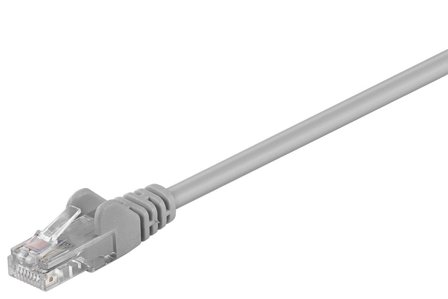 MicroConnect nettverkskabel - 25 cm - grå