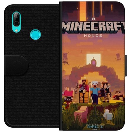 Kompatibelt Plånboksfodral till Huawei Huawei P smart 2019 Minecraft Pixel-spel Bygg Block