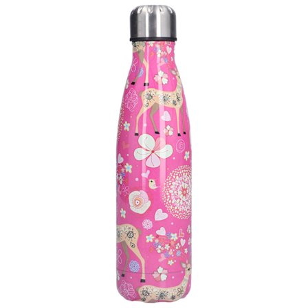 Rosa Rostfritt Stål Sport Vakuumisolerad Flaska Cola Bowling Varmvattenbehållare