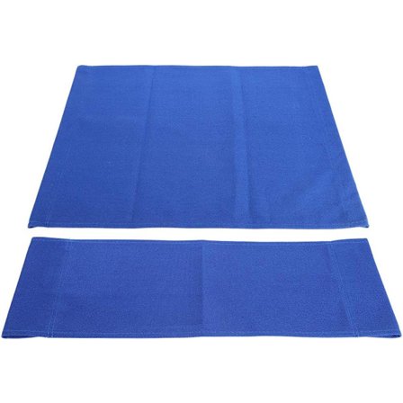 994338 Stol Canvas Cover, 1 Set Director Stol Canvas Ersättningssäte Duk Hemtillbehör Möbler Tillbehör (Blå)