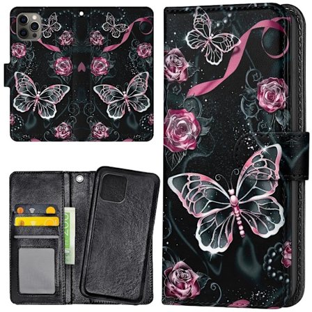 iPhone 11 Pro - Mobilcover/Etui Cover Sommerfugle