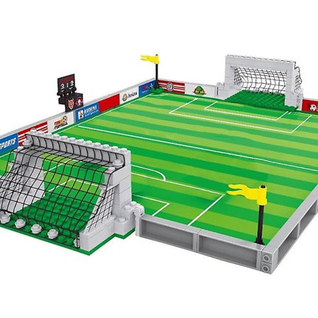 Ausini Soccer Field Building Blocks Toys