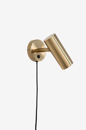 House Nordic - Vegglampe Paris - Messing - Vegglamper - Fra Homeroom