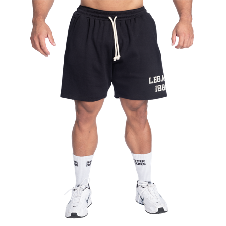 Træningsshorts Better Bodies Legacy Thermal Shorts Sort Beige - Bodyman.dk