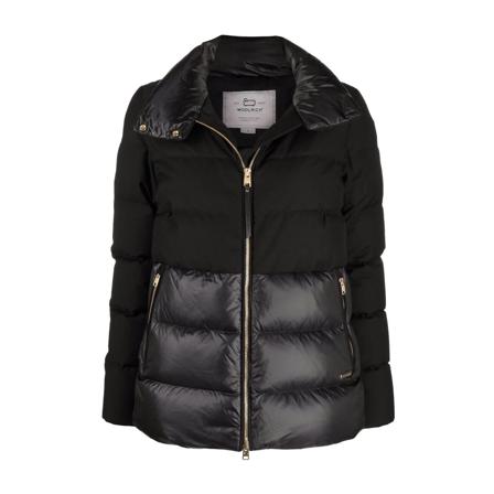 Woolrich, Down Jackets Zwart, Dames, Maat:L
