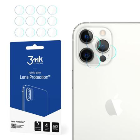 4-pack 3mk Flexibleglass Iphone 12 Pro Max Linsskydd Kamera Transparent