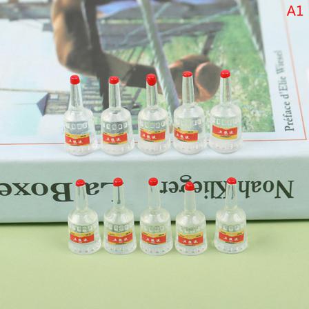 10st 1/12 Dollhouse Miniature Maotai Bottle Wine Minivin Dr