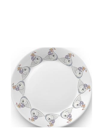 Plate Swan Home Tableware Plates Dinner Plates Multi/mønstret Design House Stockholm