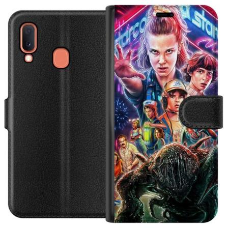 Samsung Galaxy A20e Lommeboketui Stranger Things