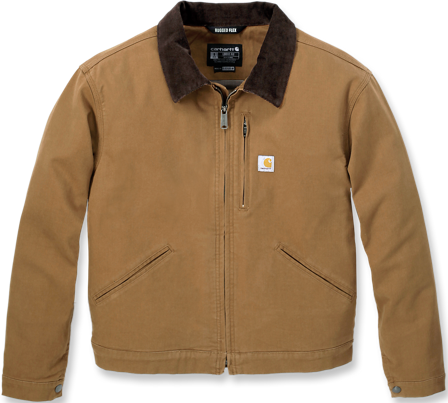 Carhartt Workwear Carhartt W's Relaxed Fit Canvas Detroit Jacket Carhartt Brown