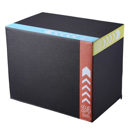 Plyometrisk hopplåda 3-i-1-Duoku-30/24/20 tum-Cotton Plyo Box-Tränings- och agilityplattform
