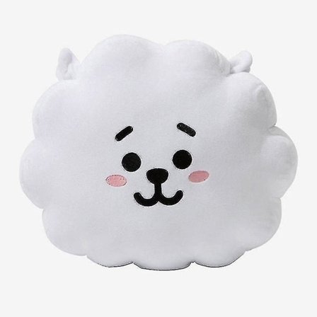 Pehmeä pehmotyyny Söpö lelu Kpop Bts Bt21 Tata Shooky Rj Suga Cookie Lasten lahja A RJ