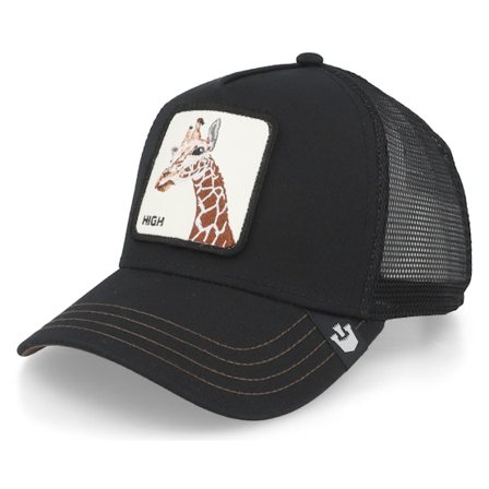 Goorin Bros. - Svart trucker Caps - The Giraffe Black Trucker @ Hatstore