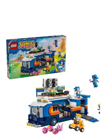Sonic The Team Sonic Command Truck Toy Gaming Merch 77006 Patterned LEGO