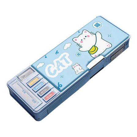 Multifunctional Pencil Case, Large Capacity Pen Holder with Sharpener and Stationery Supplies, School Gift for Girls Boys