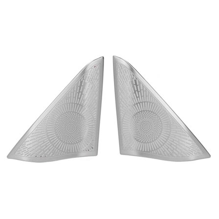 2 st bildörrhögtalarskydd Trimdekaler Aluminiumlegering Ersättning för Benz E Class W212 2013-2016