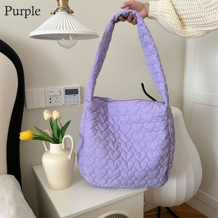 Axelväskor Messenger Bag LILA