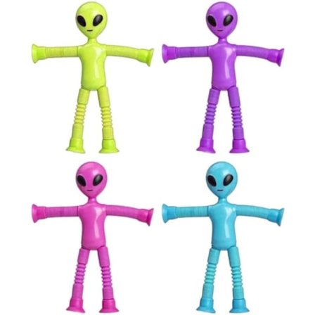 Imuroidut Teleskooppitubet Ulkoavaruusolentojen Muotoja Venyvät Tubet Ulkoavaruusolentojen Koulutuspaineen Purku Leikki Aikuisten Ja Lasten 