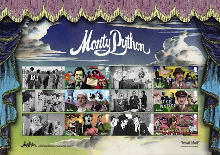 England - Monty Python - Postfrisk ark