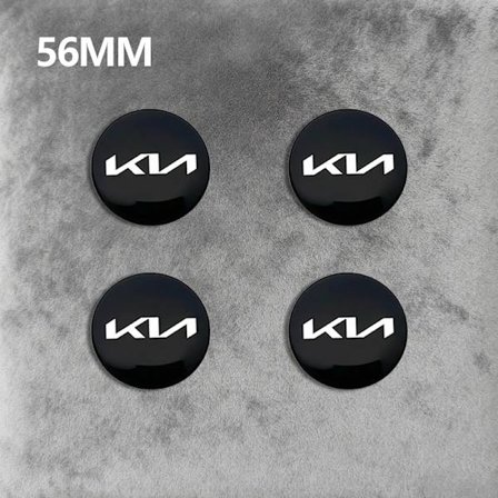 KIA 56mm Bil Hjul Center Navkapsel Klistermärke För Kia Sportage Seltos Sorento Carnival Ceed Borrego Rio Forte K3 K4 K5 K7 K8 K9 EV3