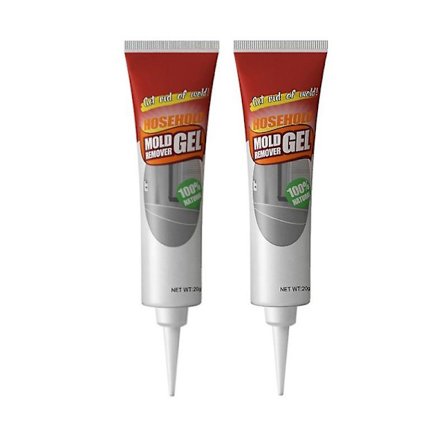 2x skimmelfjerner gel skimmel magisk fjerner hjem væg fliser glas lim rengøring 20g